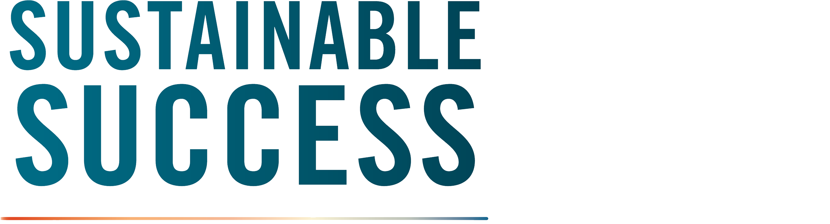 Sustainable Success